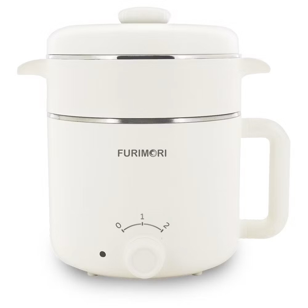 小家電系列 富力森 1.2L隔熱蒸煮美食鍋