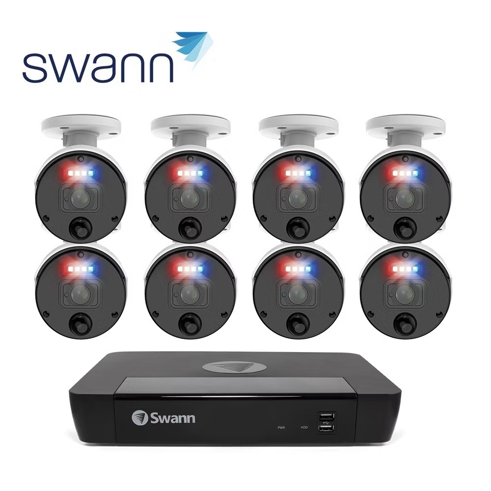 安全監控系列 Swann 16路NVR+84K IP監控組