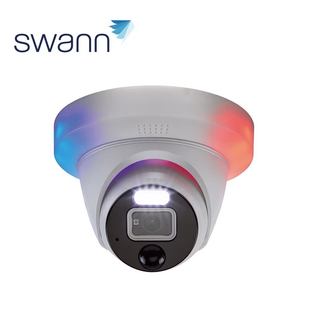 安全監控系列 Swann 4K Enforcer IP 半球型智能攝影機